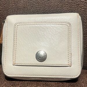 Coach Cream Leather Wallet